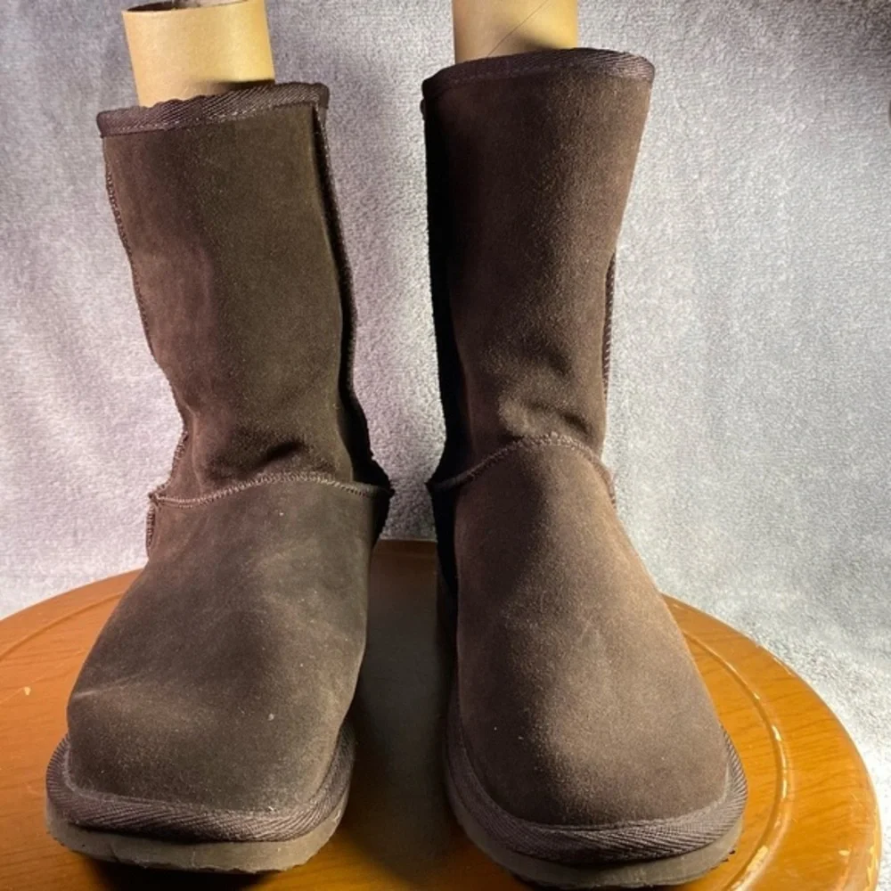 Arizona Leather Uppers Faux Fur Lining Boots Women’s‎ Size 10M Brown Warm